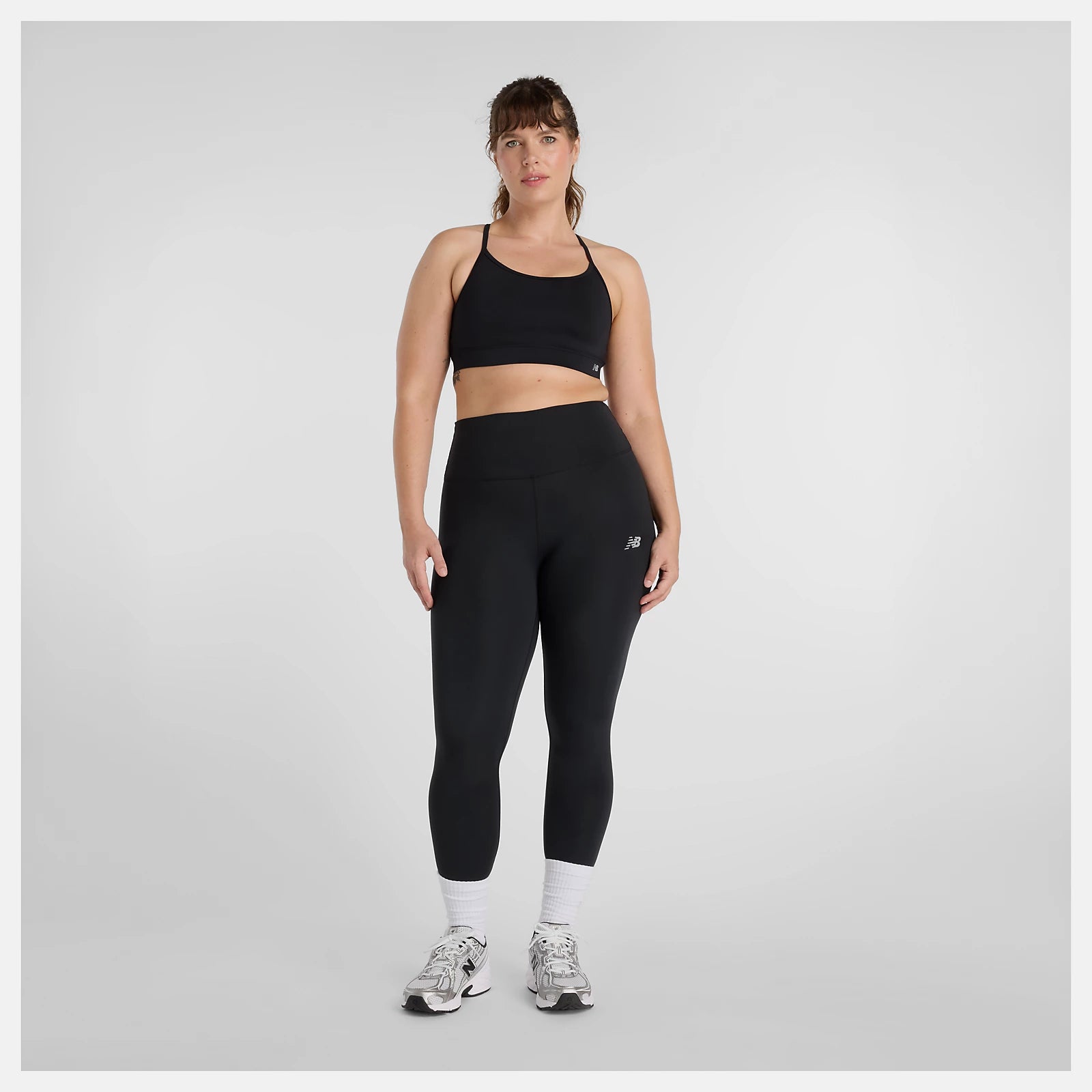 New Balance Harmony High Rise Legging 25" - Svart