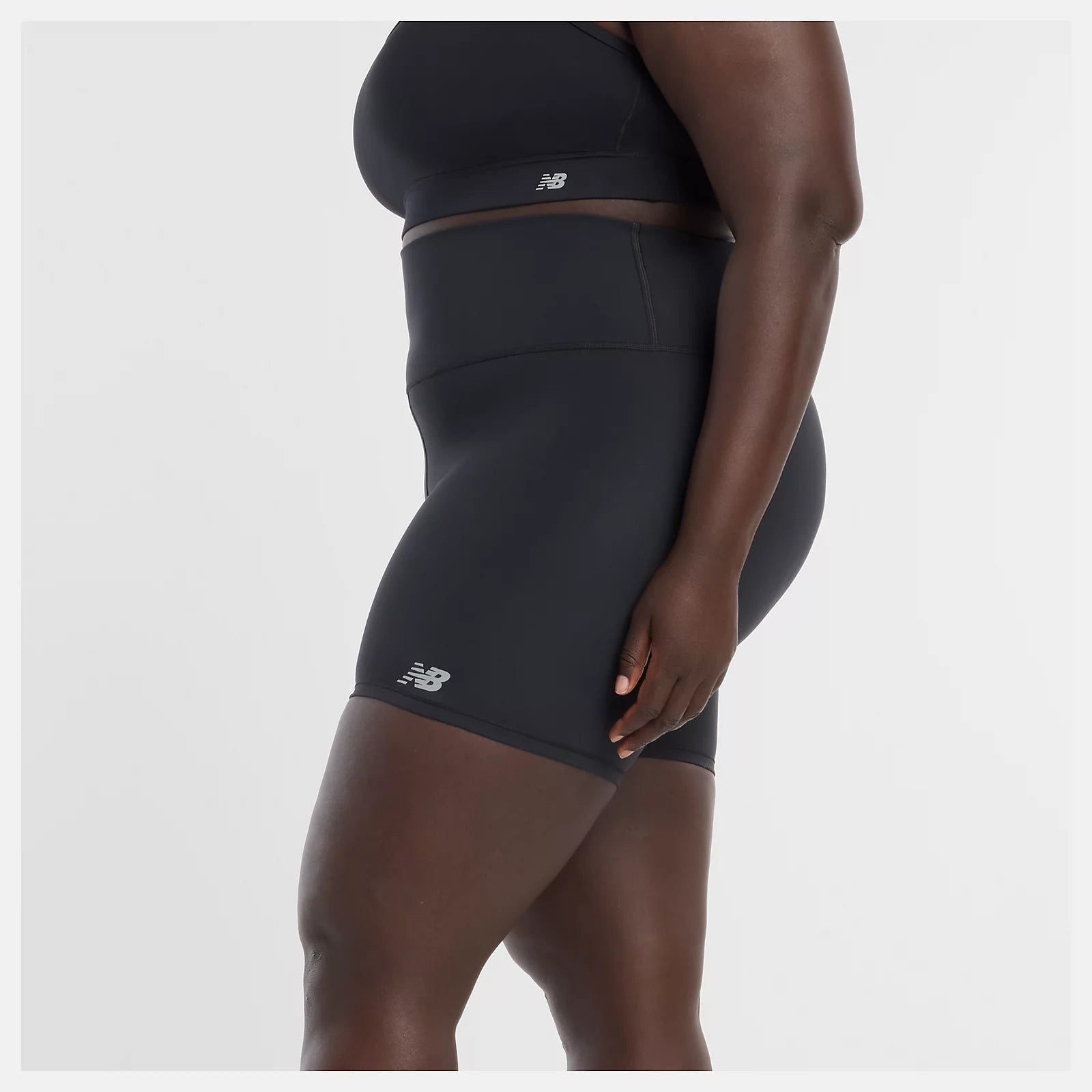 Nb Harmony High Rise Short 6" - Black