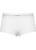 Ribbad Boyshort - Vit