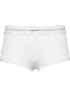 Boyshort Ribbed - White