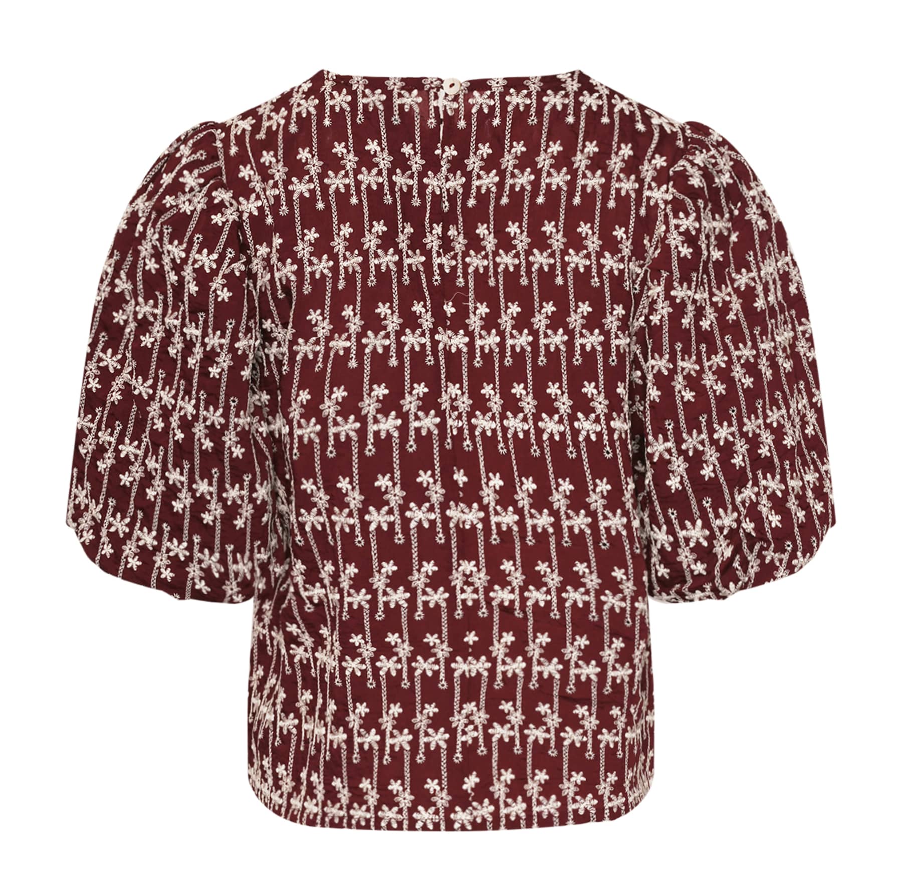 Shelly Blouse - Dusty Mahogany