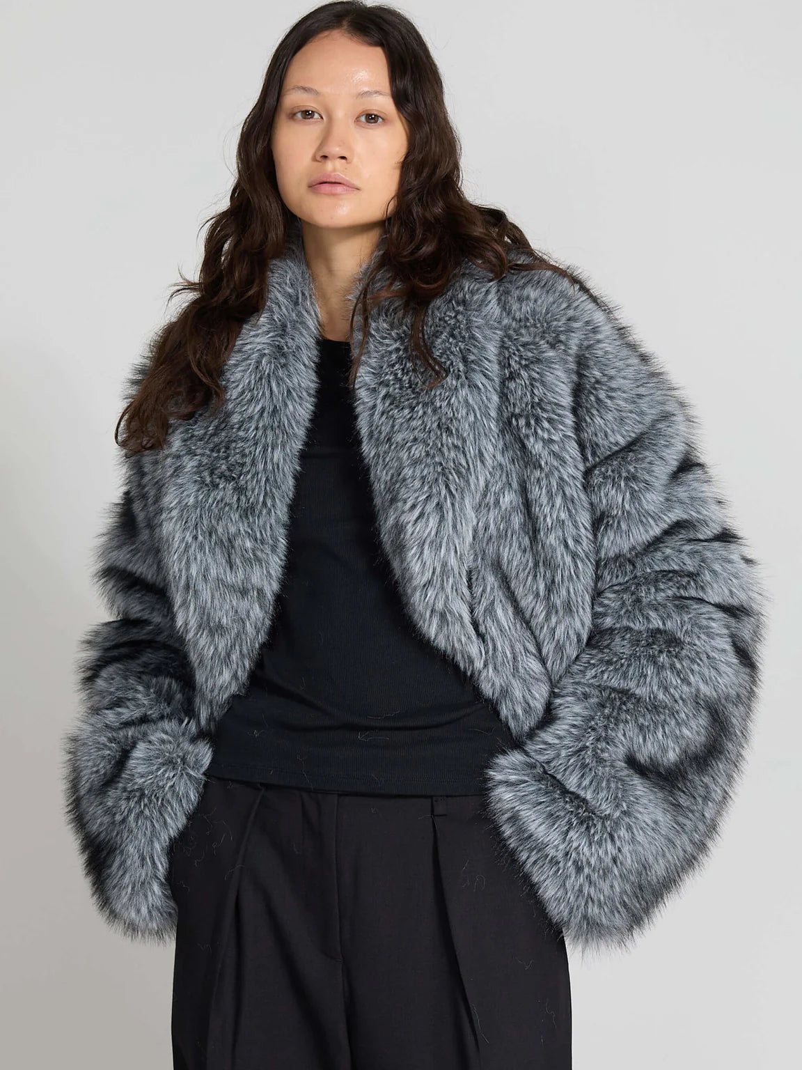 Katha Jacket - Silver Blue