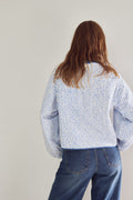 Lori Jacket - Calla Denim Print