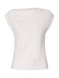Molly Ss Top - Bright White