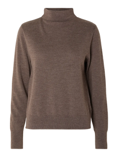 Thea Hanni Ls Knit T-Neck - Delicioso