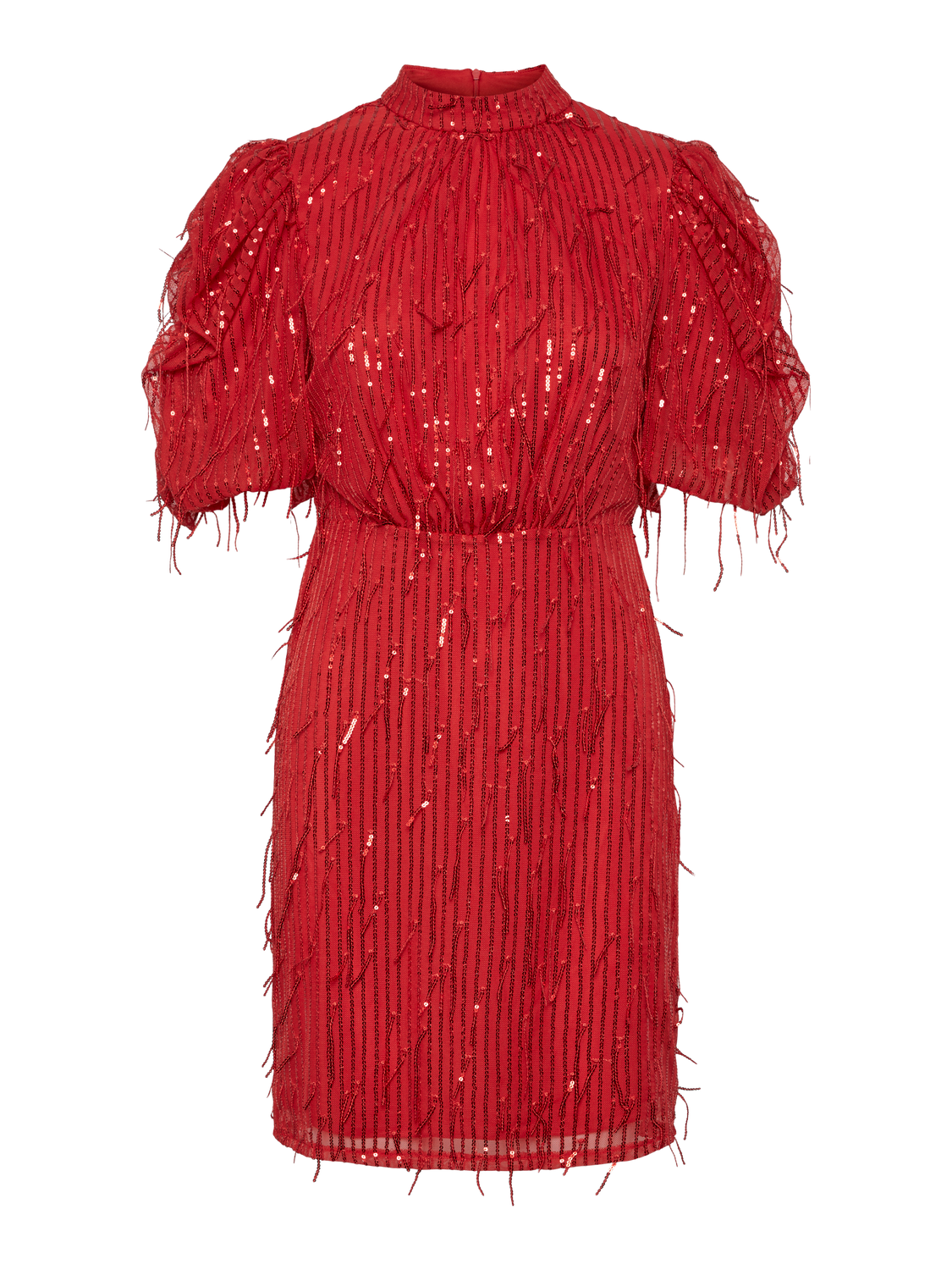 Yaselza 2/4 Dress - Racing Red