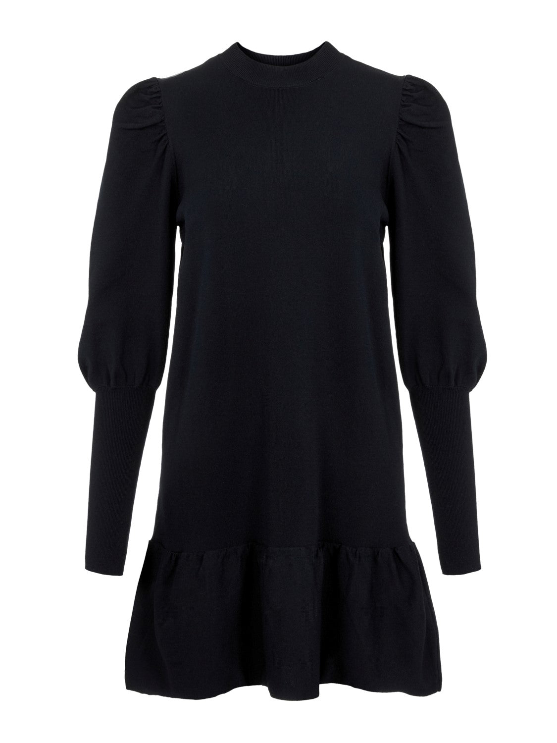 Yasines LS Knit Dress - Black