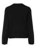 Yaspimi Ls Knit Cardigan S. - Black