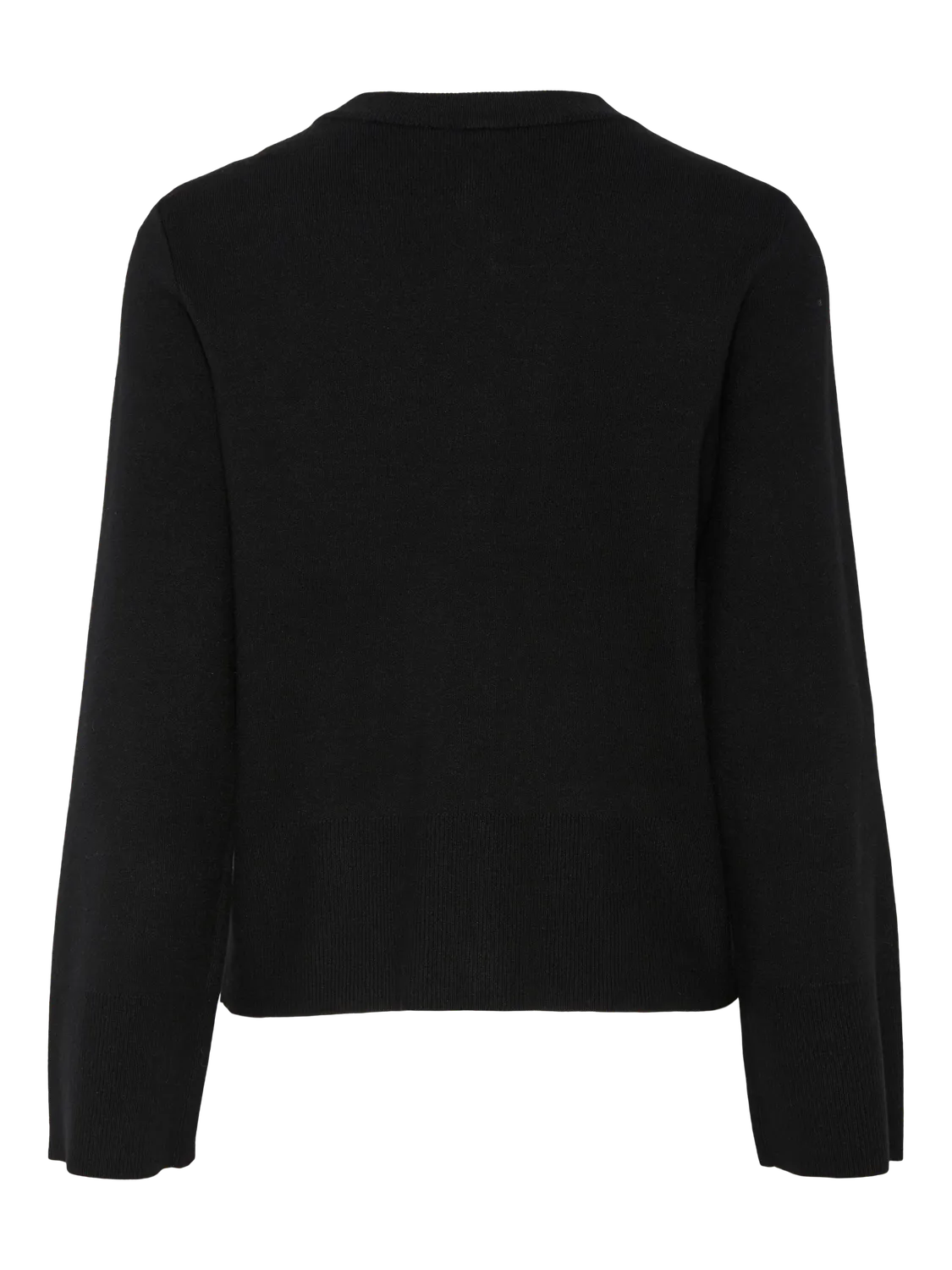 Yaspimi Ls Knit Cardigan S. - Black