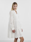 Y.A.S Yasholi LS Dress - Star White