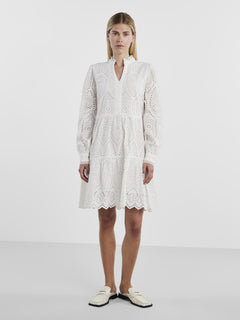 Yasholi Ls Dress S. - Star White