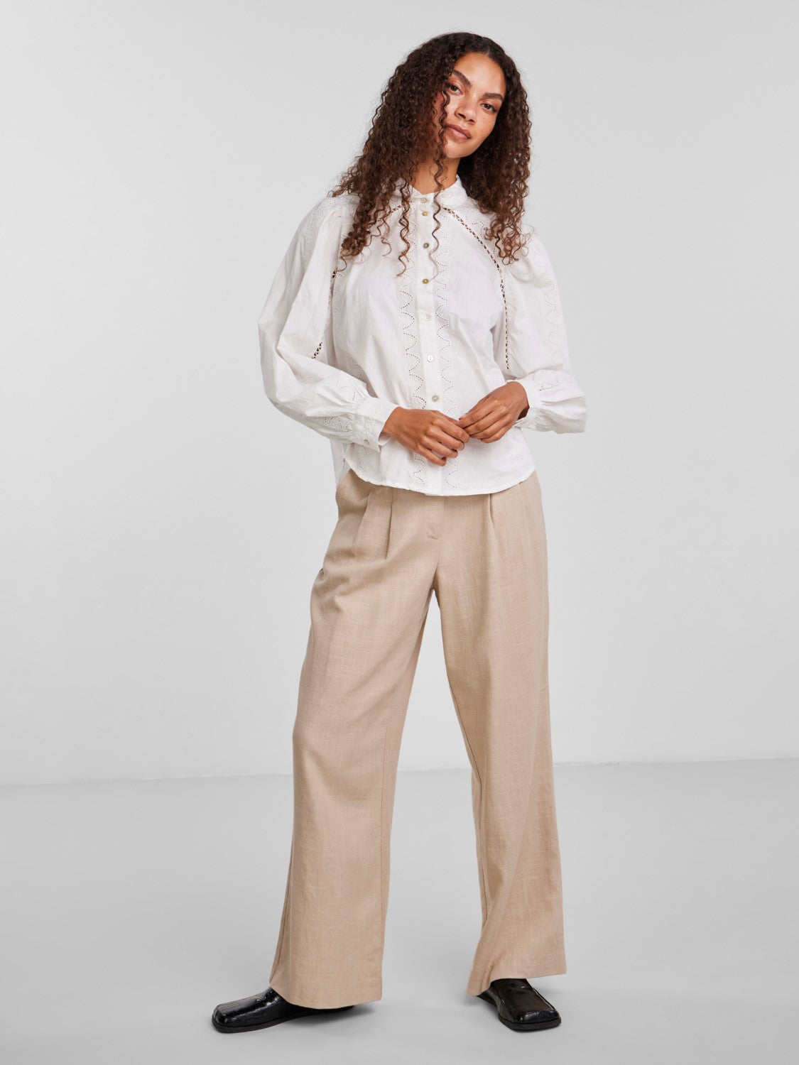 Yaskenora LS Shirt - Star White