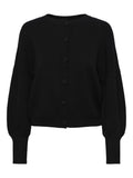 Yasfonny Ls Knit Cardigan S. - Svart