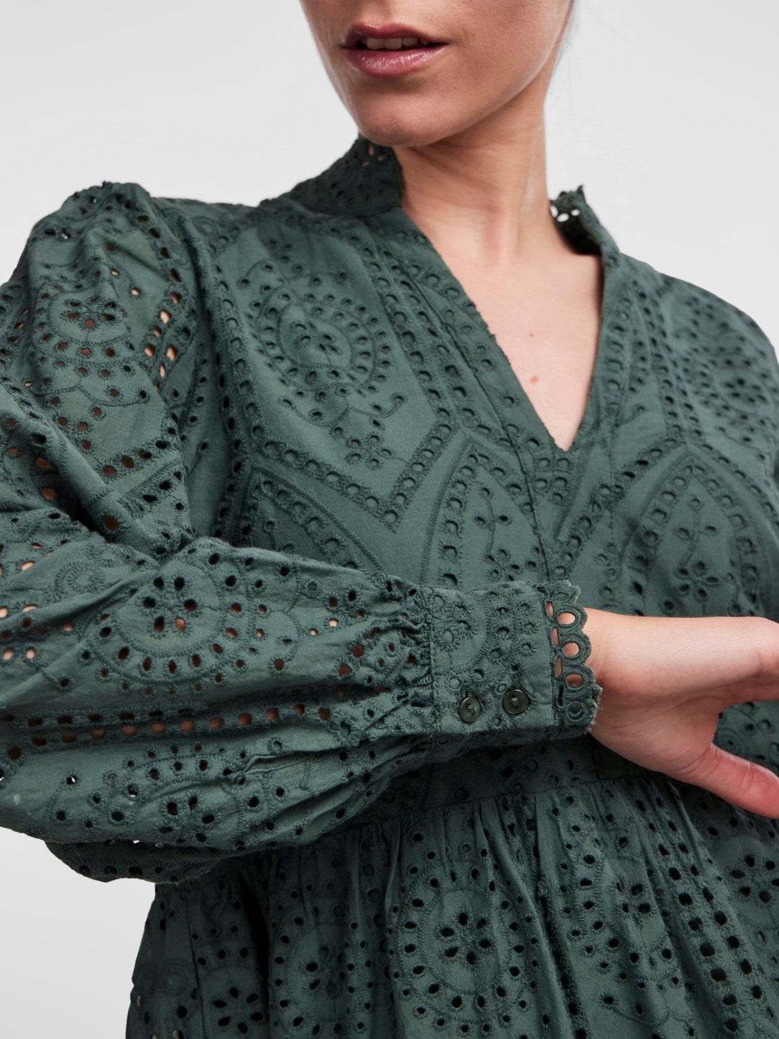 Yasholi LS Dress - Garden Topiary