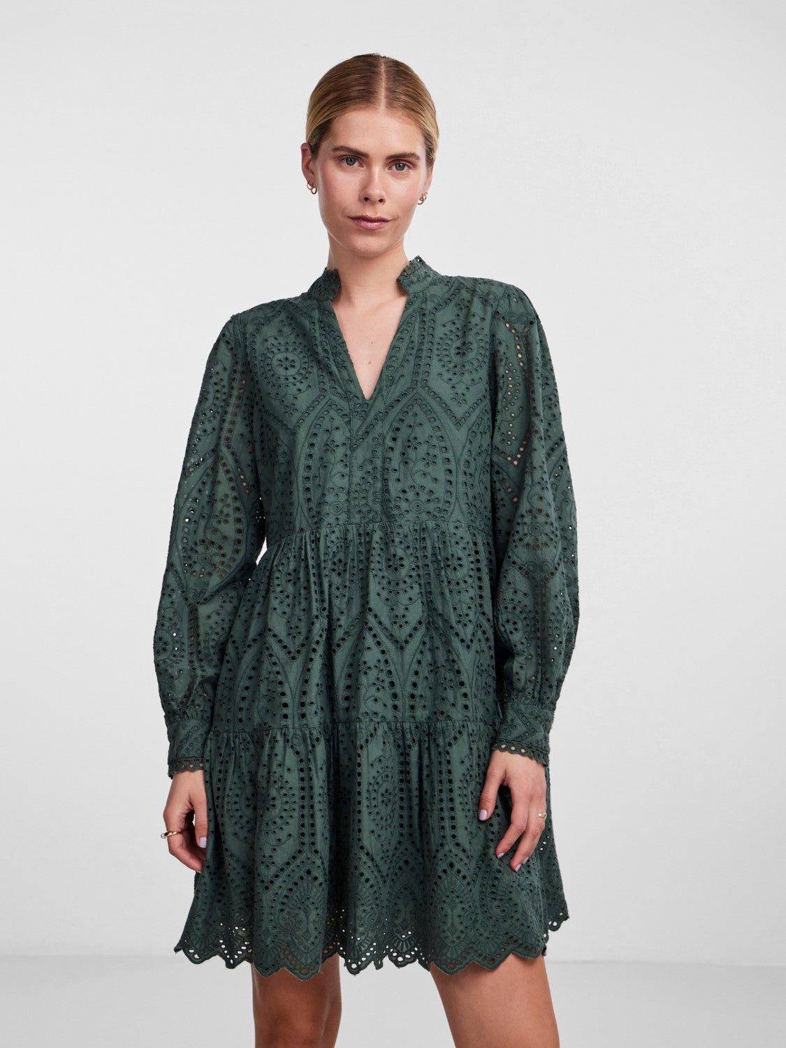 Yasholi LS Dress - Garden Topiary