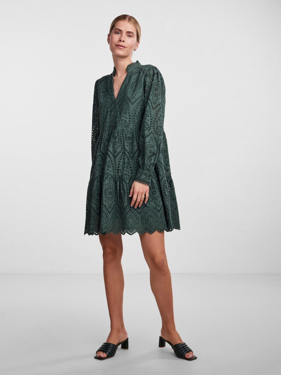 Yasholi LS Dress - Garden Topiary