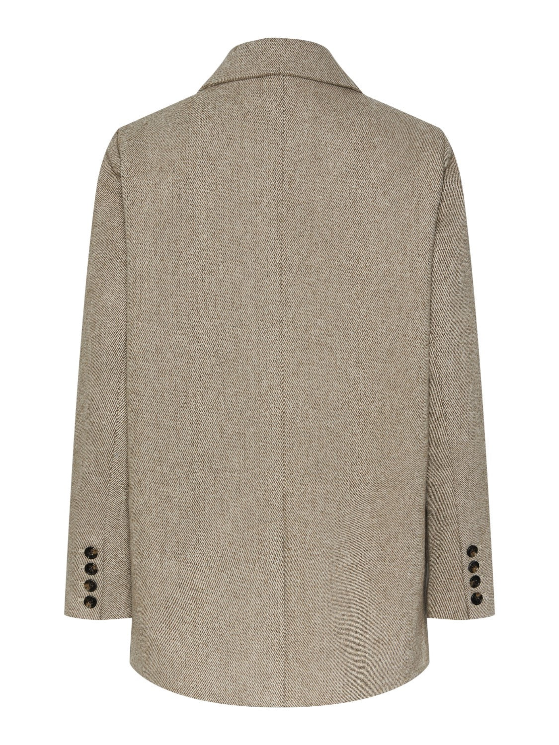Yassummer LS Wool Mix Blazer - Toasted Coconut