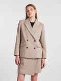 Yassummer LS Wool Mix Blazer - Toasted Coconut