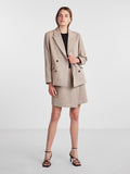 Yassummer LS Wool Mix Blazer - Toasted Coconut