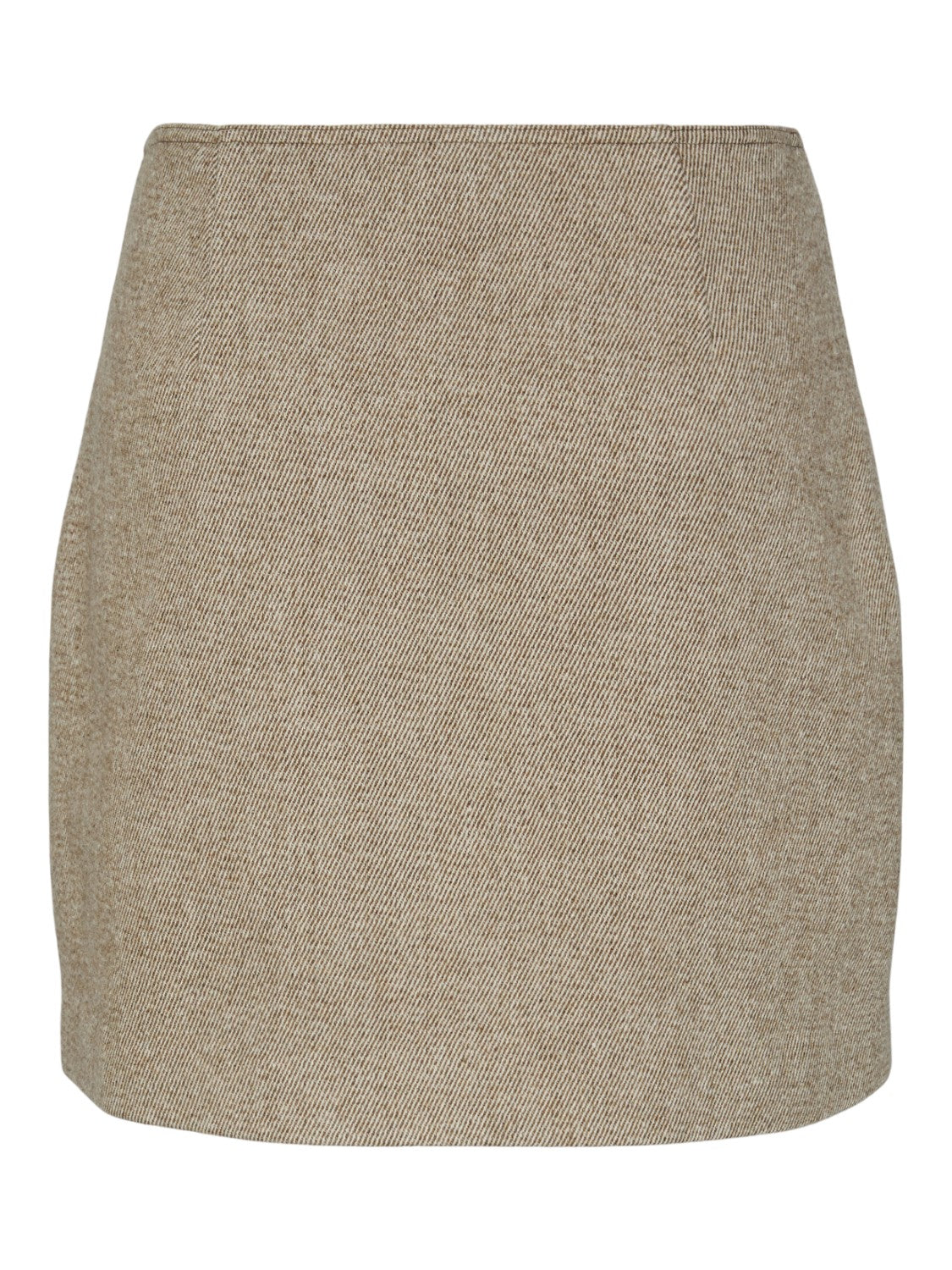 Yassummer HW Short Wool Mix Skirt - Toasted Coconut