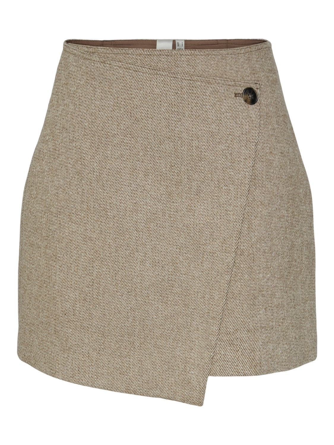 Yassummer HW Short Wool Mix Skirt - Toasted Coconut