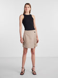 Yassummer HW Short Wool Mix Skirt - Toasted Coconut