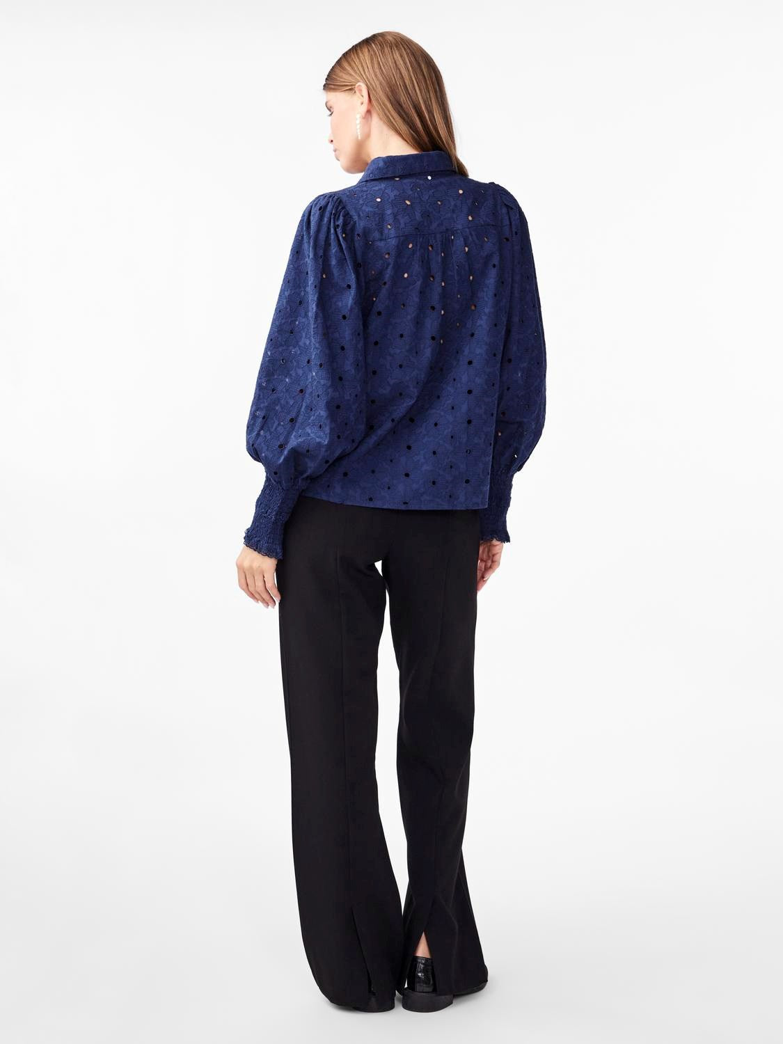 Yassurio LS Shirt S - Dress Blues