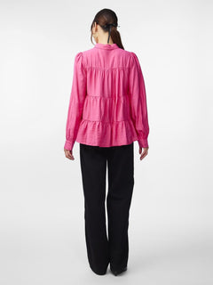 Yaspala Ls Shirt S. - Raspberry Sorbet