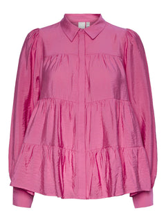 Yaspala Ls Shirt S. - Raspberry Sorbet