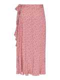 Yasalira Hw Long Wrap Skirt - Irish Cream Ditsy Flower