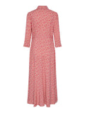 Y.A.S Yassavanna Long Shirt Dress S. - Irish Cream Ditsy Flower