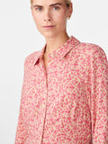 Y.A.S Yassavanna Long Shirt Dress S. - Irish Cream Ditsy Flower