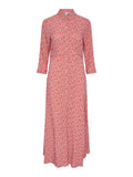 Y.A.S Yassavanna Long Shirt Dress S. - Irish Cream Ditsy Flower