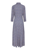 Yassavanna Long Shirt Dress - Bluing Ditsy Flower