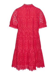 Yasholi Ss Dress S. - Raspberry Sorbet