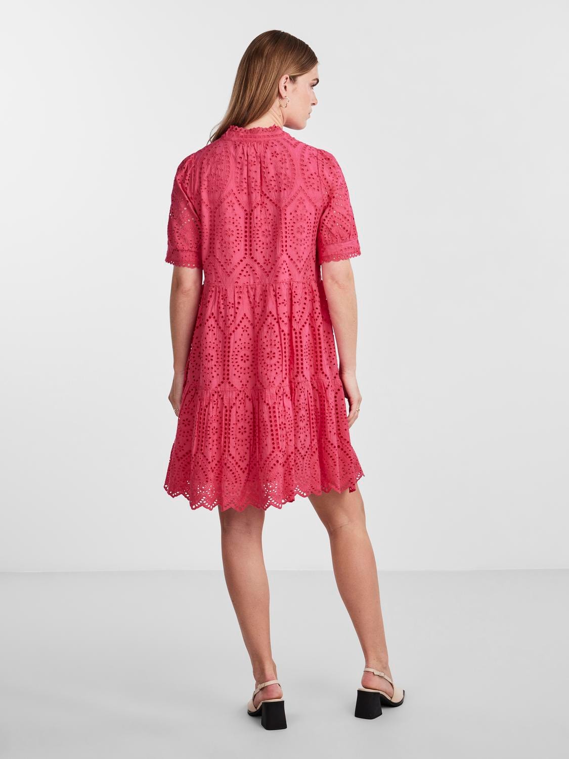 Yasholi SS klänning - Raspberry Sorbet
