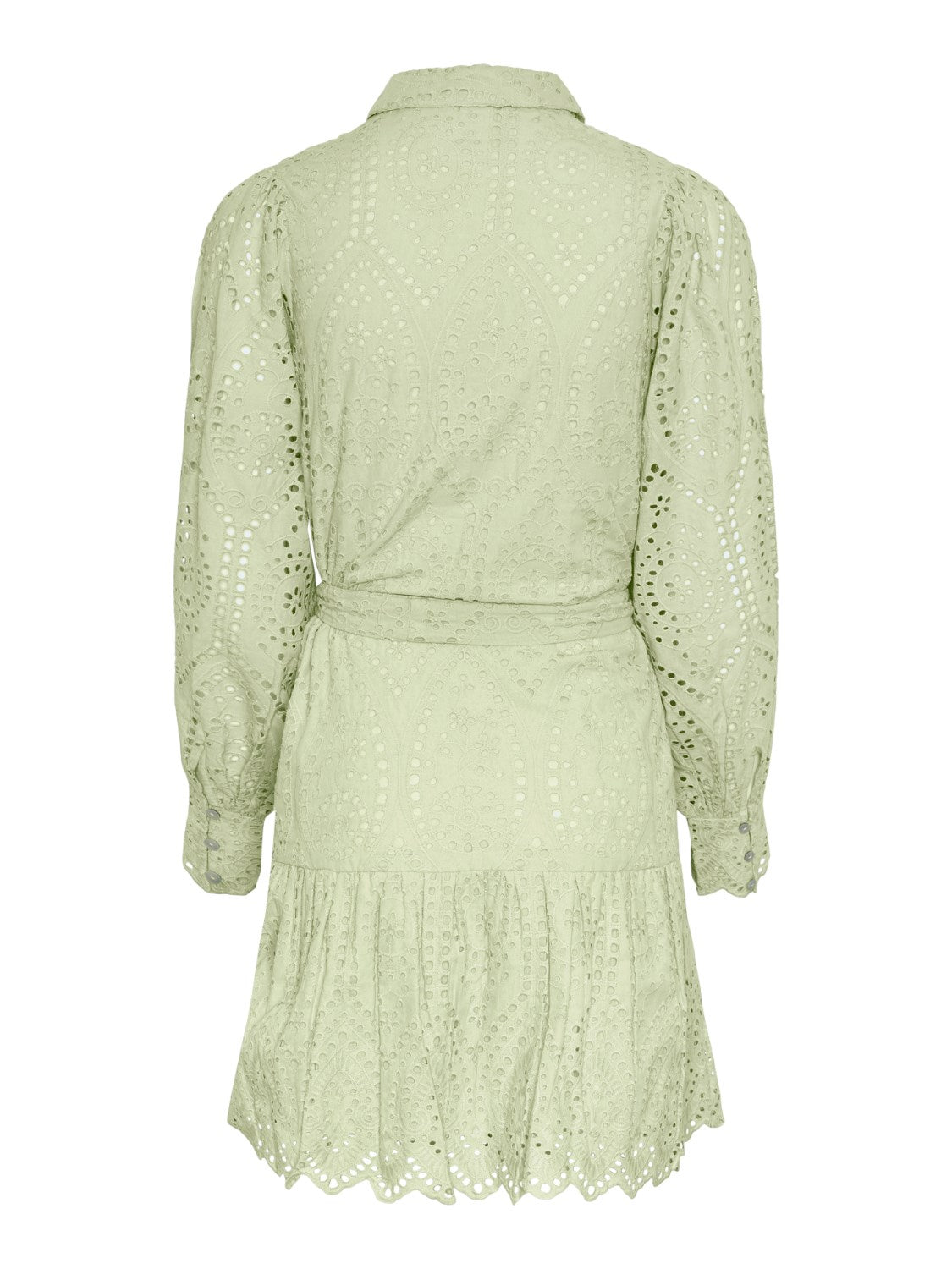 Y.A.S Yasholi LS Belt Dress - Quiet Green