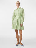 Y.A.S Yasholi LS Belt Dress - Quiet Green