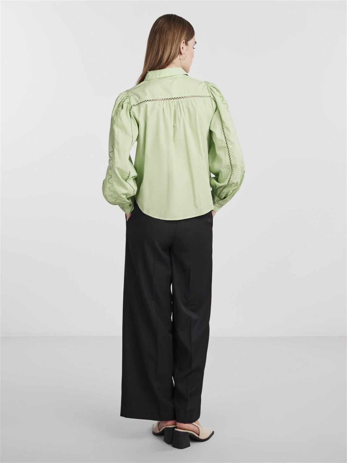 Yaskenora LS Skjorta - Quiet Green