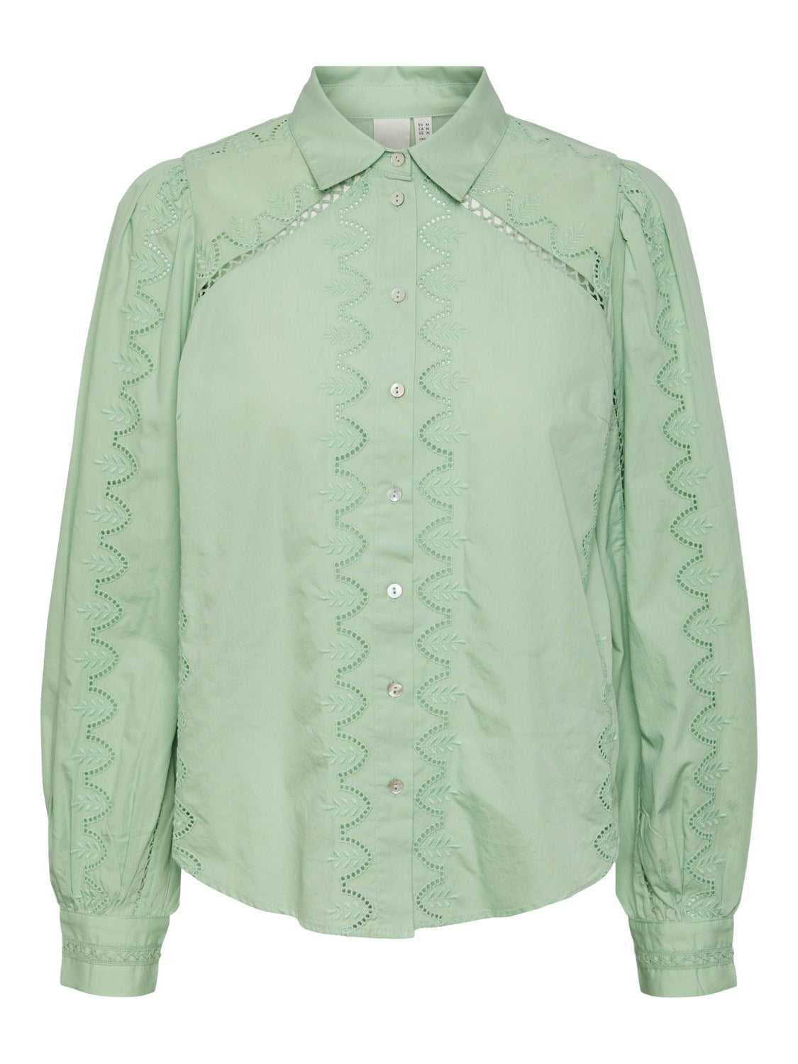 Yaskenora LS Skjorta - Quiet Green