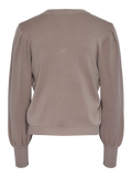 Y.A.S Yasfonny Ls Knit Cardigan - Fungi
