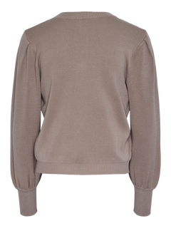 Yasfonny Ls Knit Cardigan - Fungi