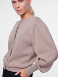Y.A.S Yasfonny Ls Knit Cardigan - Fungi