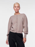 Y.A.S Yasfonny Ls Knit Cardigan - Fungi
