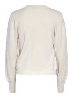 Yasfonny Ls Knit Cardigan S. - Birch