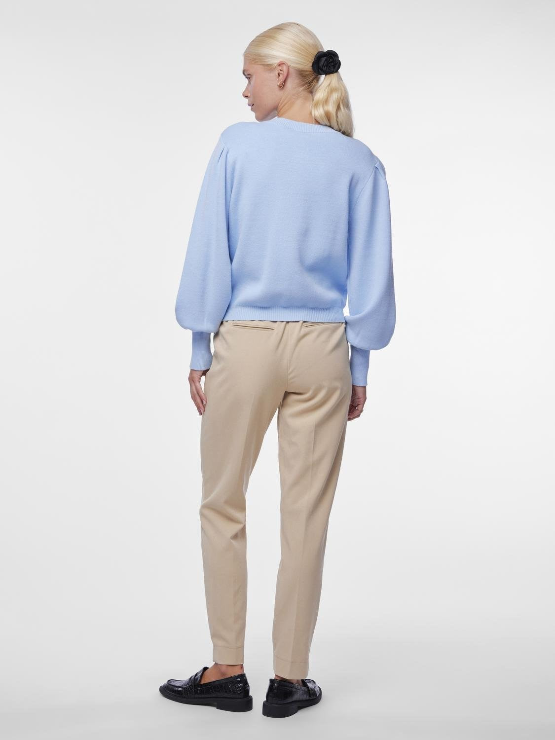 Y.A.S Yasfonny LS Knit Cardigan - Clear Sky
