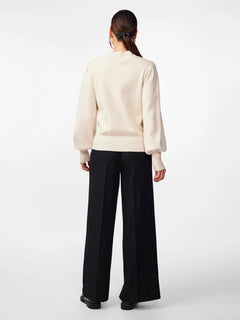 Yasfonny Ls Knit Pullover S. - Birch