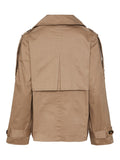 Yasmagda Ls Short Trenchcoat - Savannah Tan
