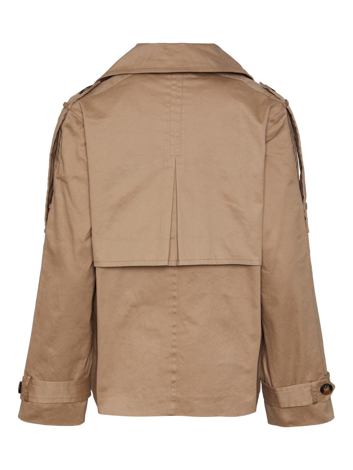 Yasmagda Ls Short Trenchcoat - Savannah Tan
