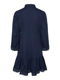 Yasjanna 7/8 Dress - Dress Blues